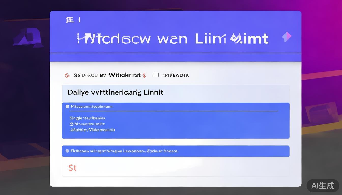 bitpie比特派钱包_比特派钱包trx_如何在比特派钱包下载官方app中设置提款限制？