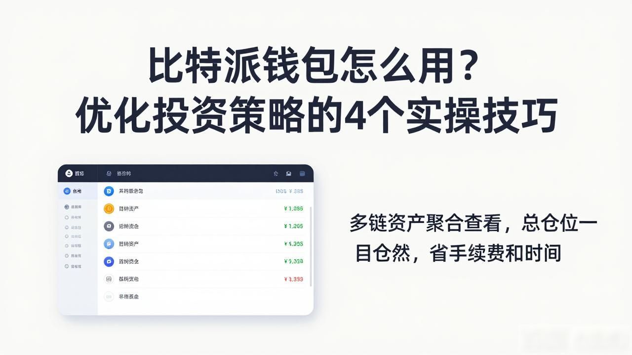 比特派钱包分层管理_比特派钱包内置行情提醒_如何通过比特派钱包优化投资策略?