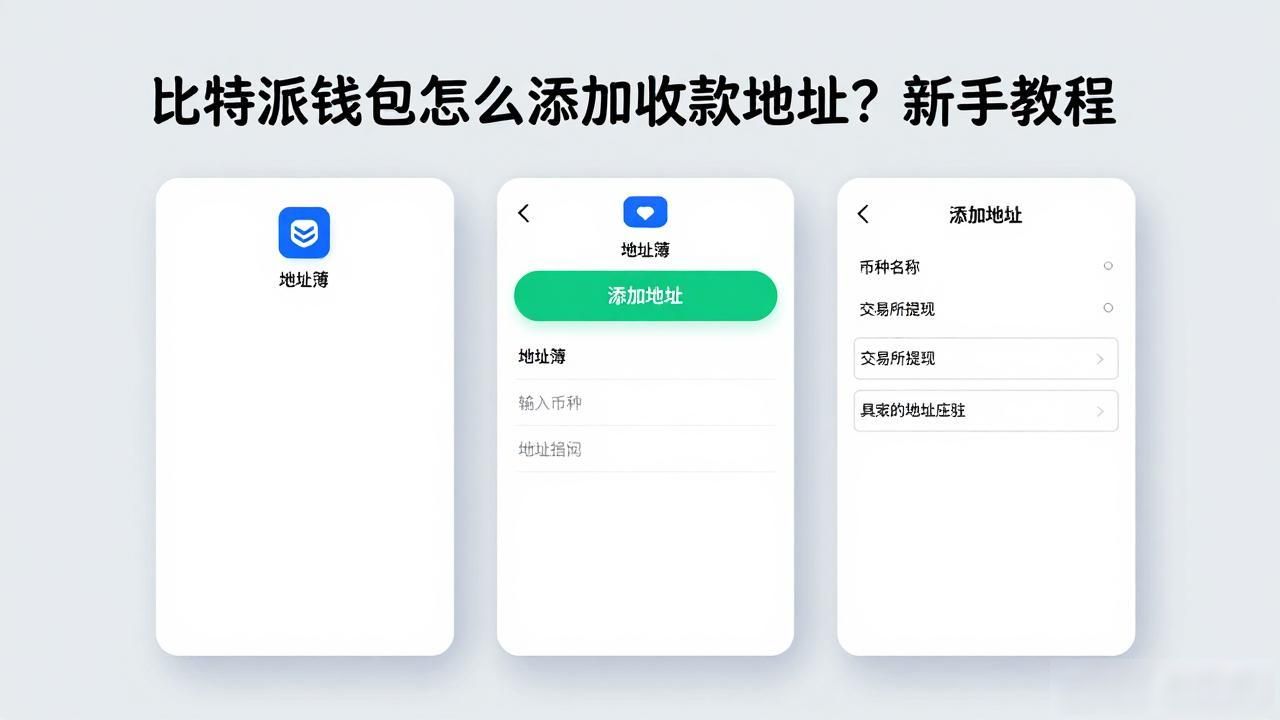 比特派APP收款地址管理_比特派钱包添加收款地址_如何在比特派Bitpie钱包app中添加收款地址