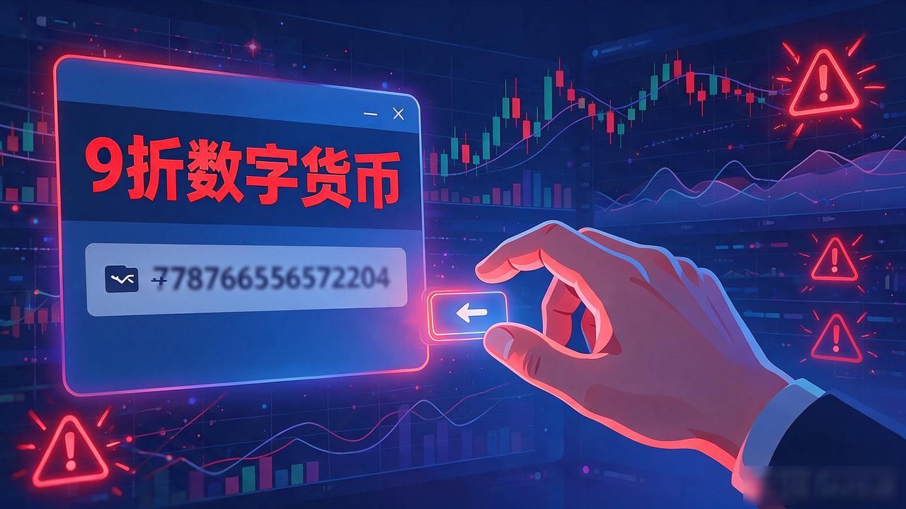 数字货币投资陷阱_数字货币9折_防9折骗局
