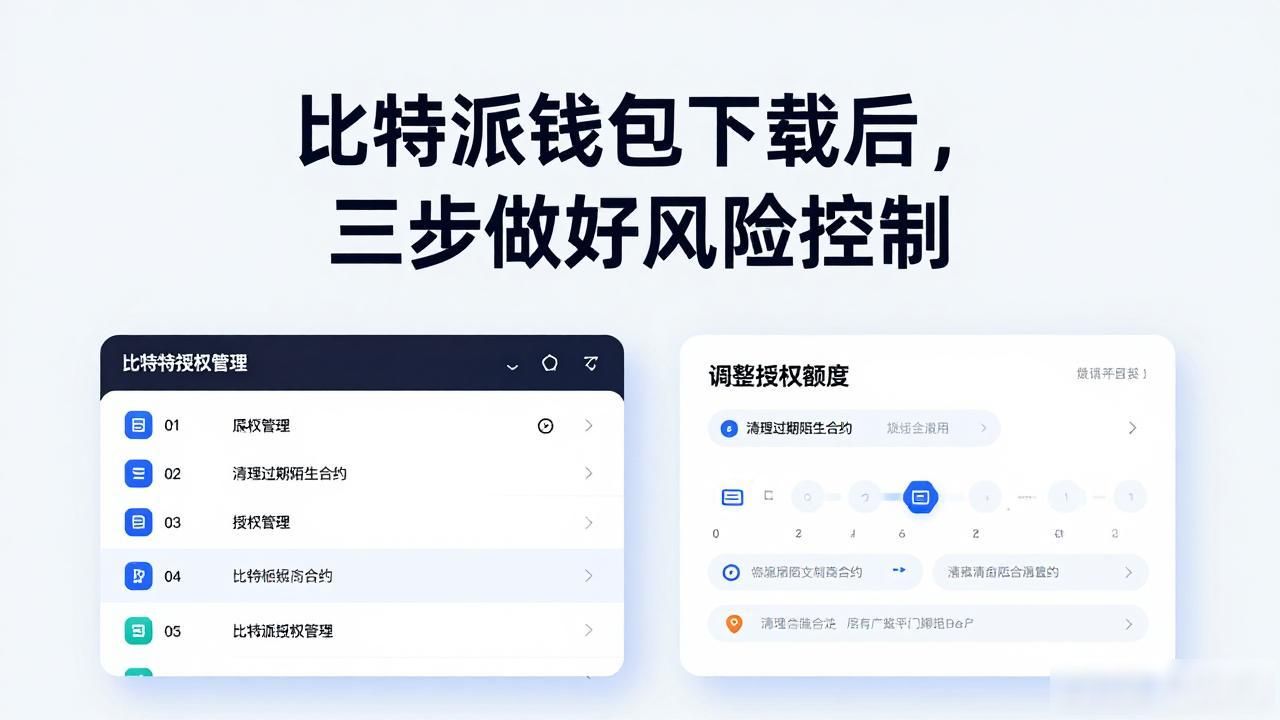 比特派钱包私钥隔离管理_如何通过比特派钱包下载参与风险控制?_比特派钱包授权管理安全