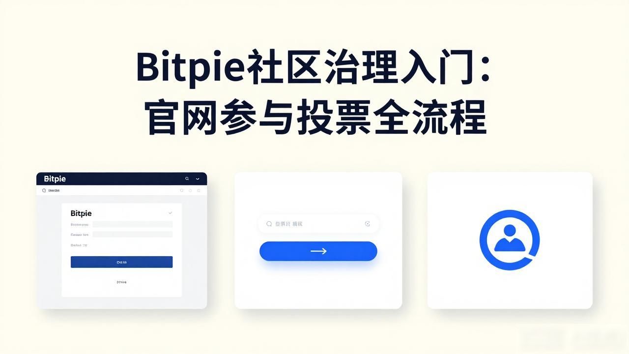 如何使用Bitpie官网参与社区治理?_Web3社区治理机制_Bitpie钱包投票参与流程