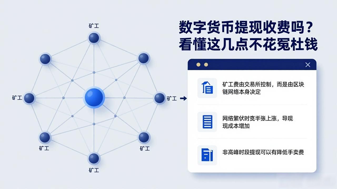 数字货币提现收费吗_数字货币提现收费标准 主流交易所数字货币提现手续费 区块链网络矿工费影响数字货币提现成本