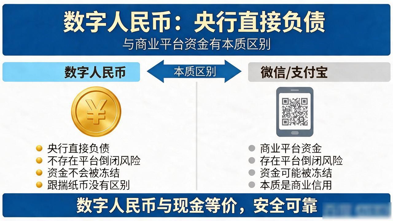 数字人民币和支付宝微信的本质差异_国家数字货币与比特币的区别_国家数字货币什么意思