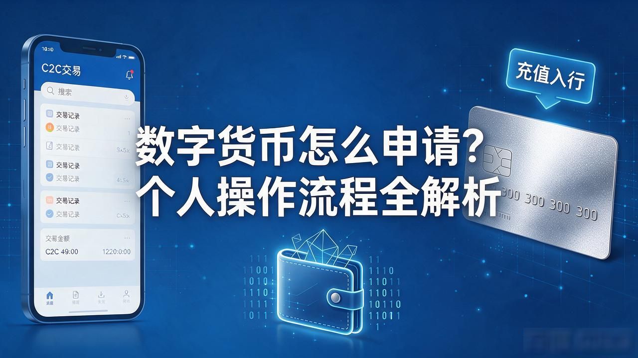 个人申请数字货币_个人怎么申请数字货币_个人申请数字货币流程