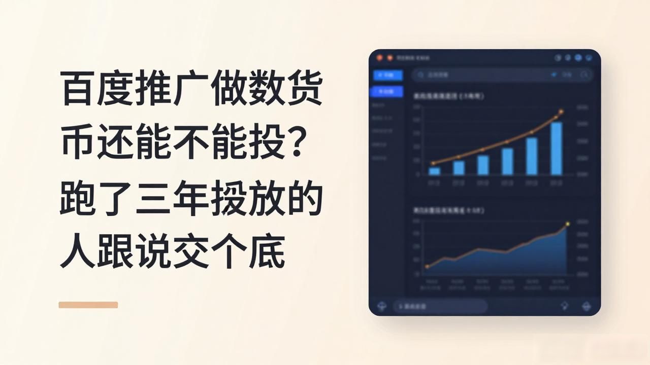 百度推广数字货币合规性_百度推广数字货币_数字货币推广资质要求