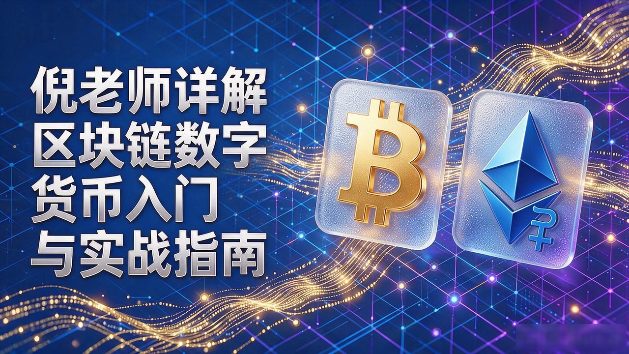 倪老师区块链数字货币_区块链去中心化账本通俗解释_区块链数字货币入门避坑指南