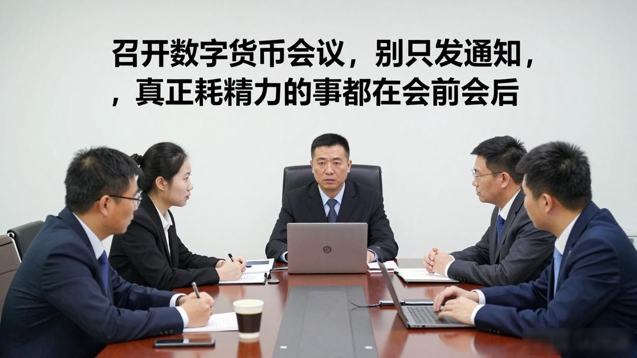 召开数字货币会_议程设计难点_数字货币会议组织协调