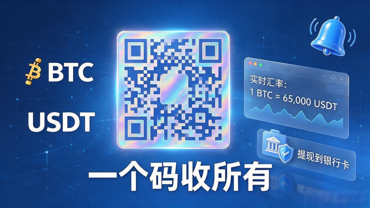餐饮店跨境支付解决方案_支持数字货币的聚合收款码_支持数字货币的聚合码