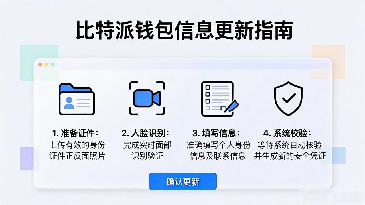 如何在比特派钱包下载中进行信息更新?_比特派钱包账户管理更新_数字资产钱包个人信息维护