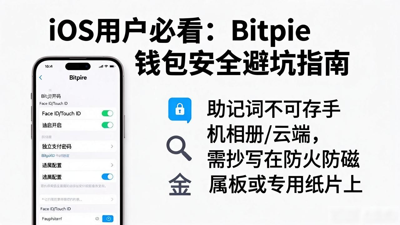 Bitpie钱包的安全性:苹果用户应注意的事项_Bitpie钱包iOS安全_苹果用户私钥管理