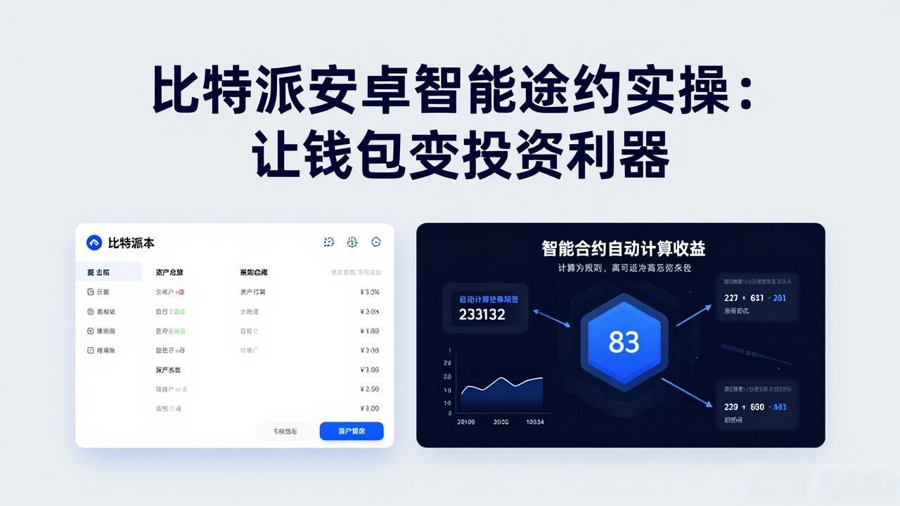 如何在比特派钱包安卓版中使用智能合约,增强您的投资灵活性与操作效率?_比特派钱包智能合约集成_安卓去中心化金融