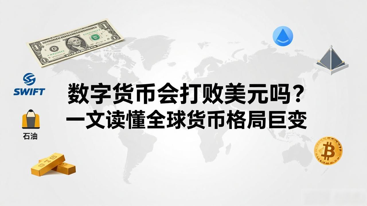 数字货币崛起是否会威胁美元国际地位_数字货币与美元霸权的竞合关系_数字货币会打败美元吗