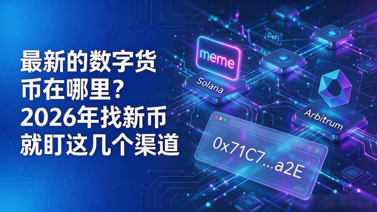 最新数字货币发行渠道入口_去中心化链上新币获取方式_最新的数字货币在哪里