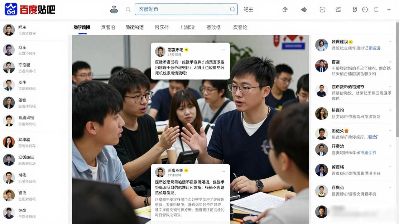 数字货币吧百度贴吧现状_币圈交流社区_数字货币吧百度贴吧