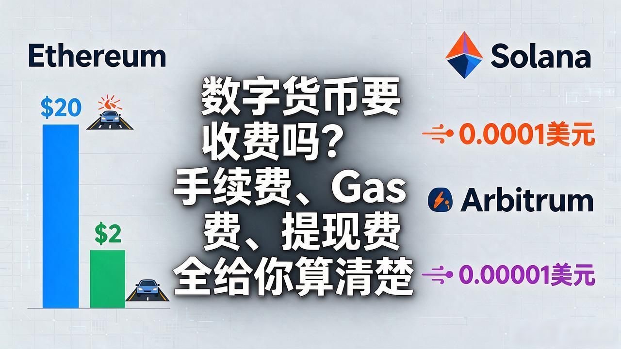 数字货币交易手续费有哪些_数字货币要收费吗_链上操作Gas费高吗