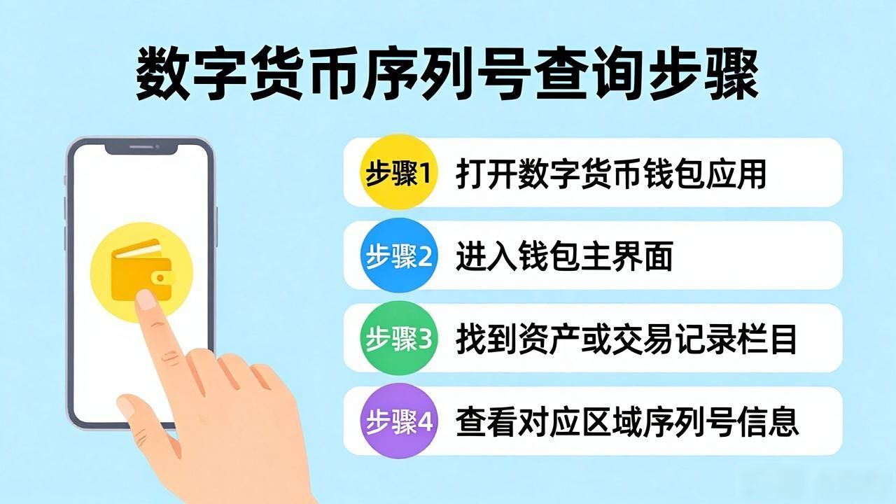 数字货币序列号查看方法_区块链交易序列号查询_数字货币序列号怎么看