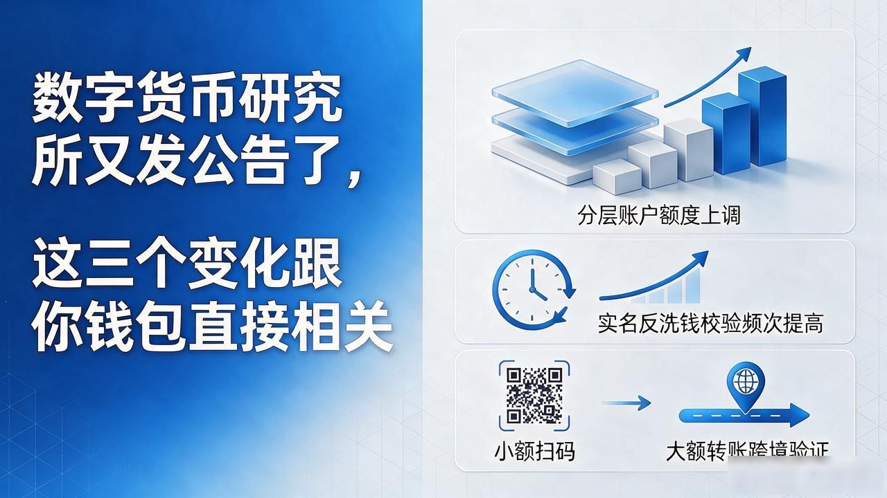 数字人民币个人钱包升级路径_数字货币研究所公告_数字人民币运营规则变化