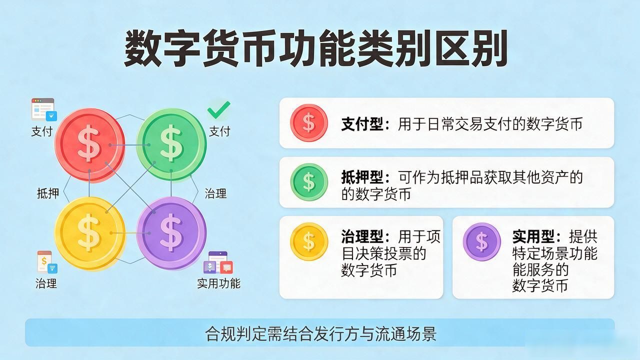 数字货币类别_央行数字货币与稳定币合规差异_数字货币资产分类逻辑