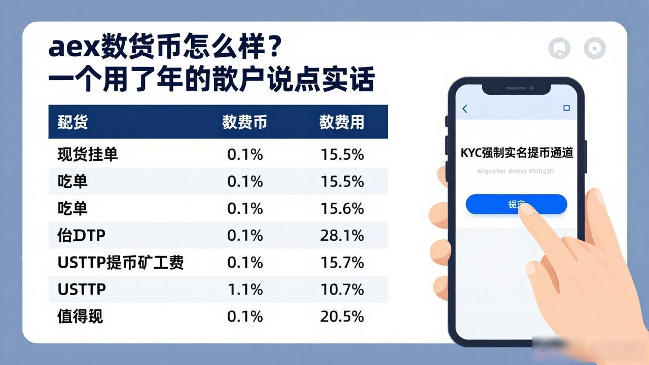 aex数字货币怎么样_AEX交易所真实体验评测_AEX流动性与手续费分析