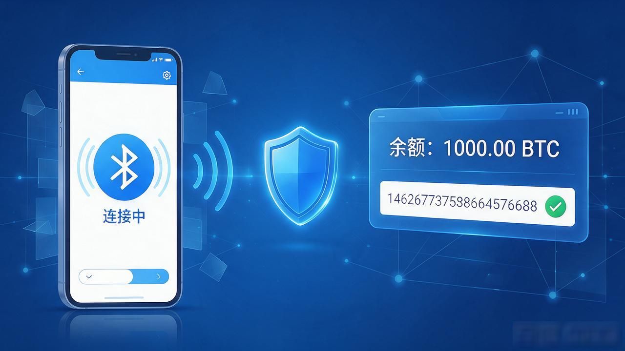 蓝牙硬件钱包_数字货币交易_安全配对机制_蓝牙和数字货币
