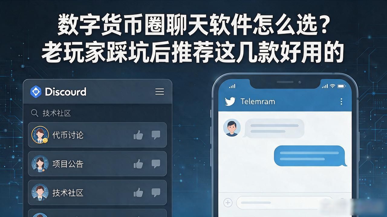 数字货币圈的聊天软件_Telegram微信群Discord使用体验_币圈社群运营工具对比