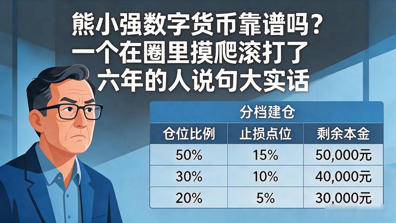 熊小强数字货币_熊小强数字货币陪伴式教学_熊小强K线分析仓位管理