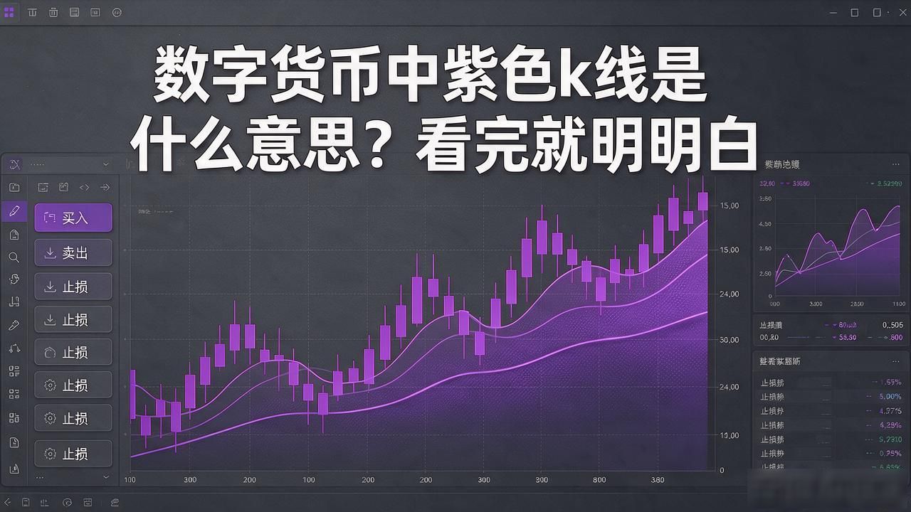 数字货币区块链紫色k线代表什么_紫色K线代表什么_K线颜色含义