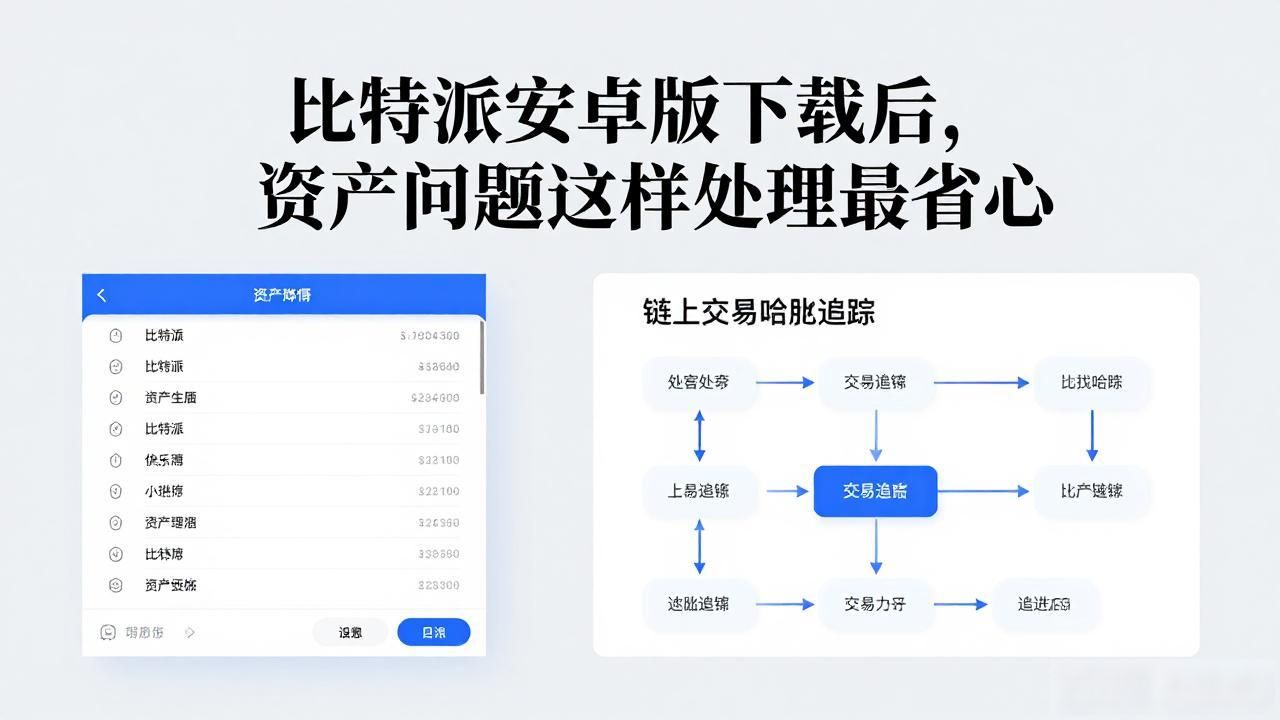 比特派安卓版异常处理节点切换_比特派安卓版资产页地址查看_如何使用比特派安卓版下载处理资产问题?